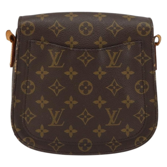 LOUIS VUITTON Monogram Saint Cloud MM Shoulder Bag M51243 LV Auth gh1274