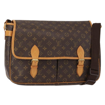 LOUIS VUITTON Monogram Gibeciere GM Shoulder Bag M42246 LV Auth gh1280