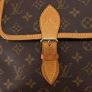 LOUIS VUITTON Monogram Gibeciere GM Shoulder Bag M42246 LV Auth gh1280-19