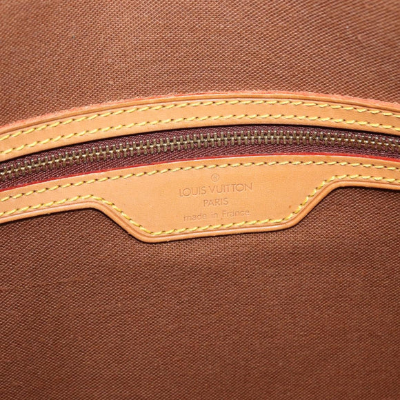 LOUIS VUITTON Monogram Gibeciere GM Shoulder Bag M42246 LV Auth gh1280