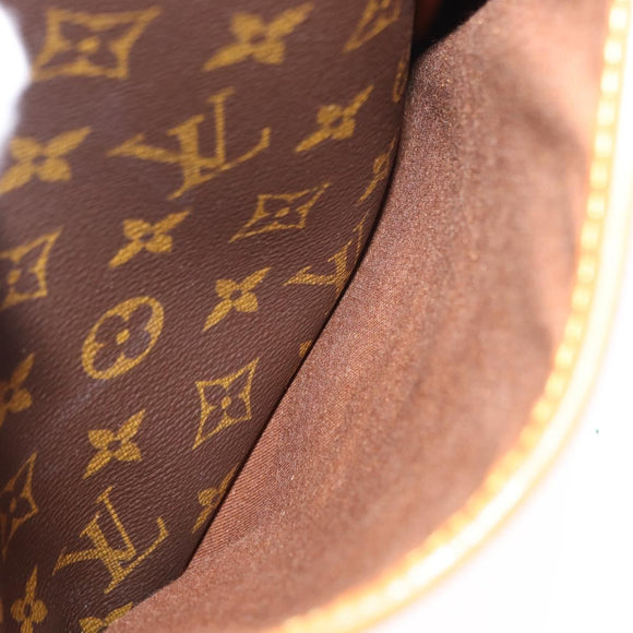 LOUIS VUITTON Monogram Gibeciere GM Shoulder Bag M42246 LV Auth gh1280