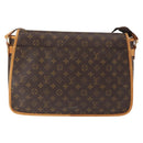 LOUIS VUITTON Monogram Gibeciere GM Shoulder Bag M42246 LV Auth gh1280-2