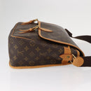 LOUIS VUITTON Monogram Gibeciere GM Shoulder Bag M42246 LV Auth gh1280-3