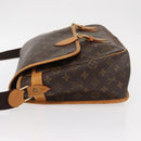LOUIS VUITTON Monogram Gibeciere GM Shoulder Bag M42246 LV Auth gh1280-4