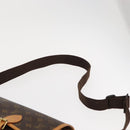 LOUIS VUITTON Monogram Gibeciere GM Shoulder Bag M42246 LV Auth gh1280-14
