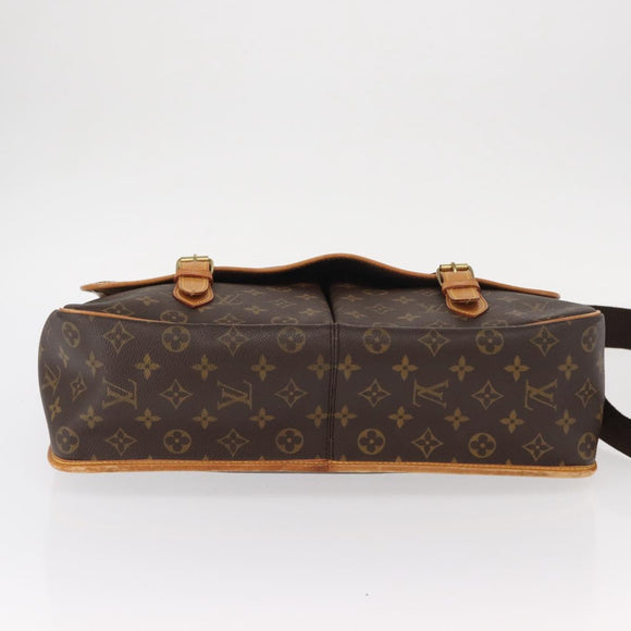 LOUIS VUITTON Monogram Gibeciere GM Shoulder Bag M42246 LV Auth gh1280