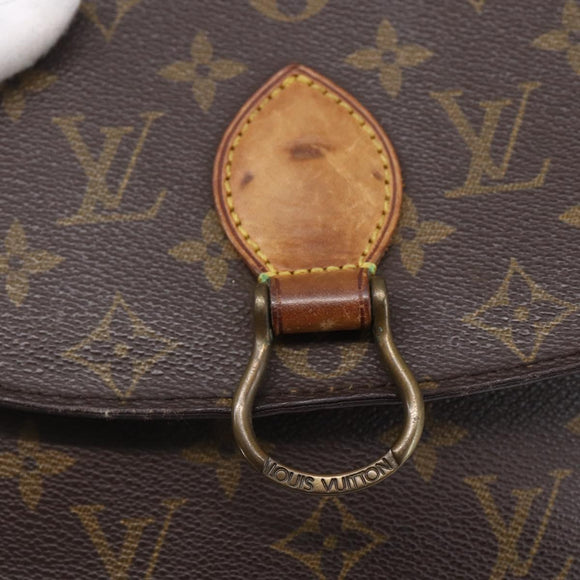LOUIS VUITTON Monogram Saint Cloud MM Shoulder Bag M51243 LV Auth gh1281
