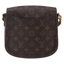 LOUIS VUITTON Monogram Saint Cloud MM Shoulder Bag M51243 LV Auth gh1281-2