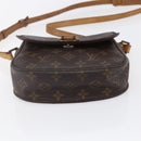 LOUIS VUITTON Monogram Saint Cloud MM Shoulder Bag M51243 LV Auth gh1281-5
