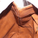 CHANEL Matelasse Big Coco Shoulder Bag Caviar Skin Brown Gold CC Auth gh1285-17