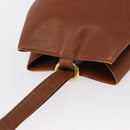 CHANEL Matelasse Big Coco Shoulder Bag Caviar Skin Brown Gold CC Auth gh1285-6