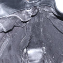 GUCCI Bamboo Hand Bag Leather Gold Black 001 2123 1577 Auth gh1288-16