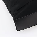 Salvatore Ferragamo Chain Tote Bag Canvas Black Gold Auth gh1290-13