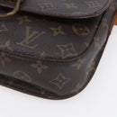 LOUIS VUITTON Monogram Saint Cloud MM Shoulder Bag M51243 LV Auth gh1291-10