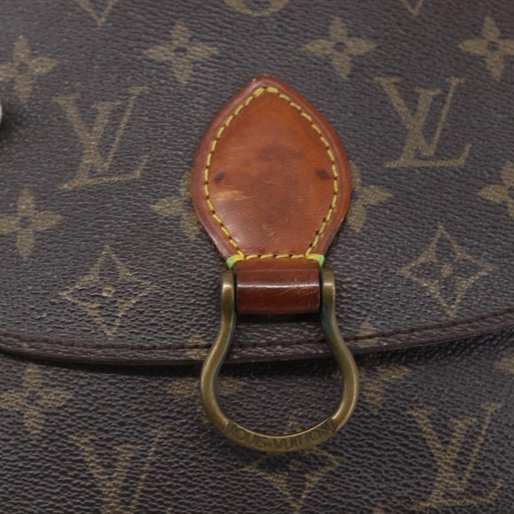 LOUIS VUITTON Monogram Saint Cloud MM Shoulder Bag M51243 LV Auth gh1291