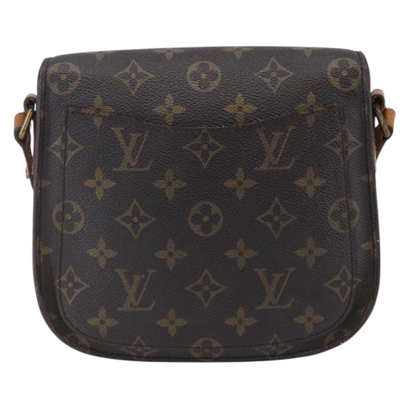 LOUIS VUITTON Monogram Saint Cloud MM Shoulder Bag M51243 LV Auth gh1291