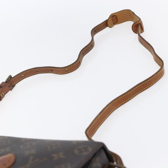 LOUIS VUITTON Monogram Saint Cloud MM Shoulder Bag M51243 LV Auth gh1291