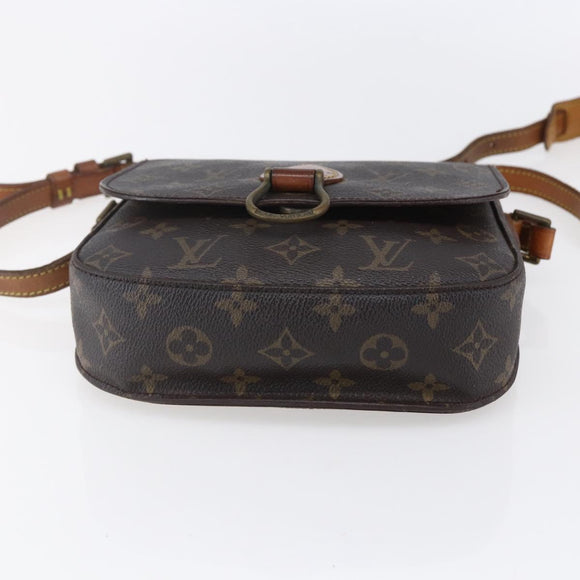 LOUIS VUITTON Monogram Saint Cloud MM Shoulder Bag M51243 LV Auth gh1291