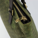 LOUIS VUITTON Monogram Mini Cabas Piano Tote Bag SPO TST Khaki LV Auth gh1292-15
