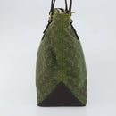 LOUIS VUITTON Monogram Mini Cabas Piano Tote Bag SPO TST Khaki LV Auth gh1292-4