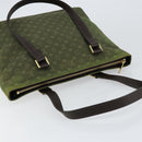 LOUIS VUITTON Monogram Mini Cabas Piano Tote Bag SPO TST Khaki LV Auth gh1292-6