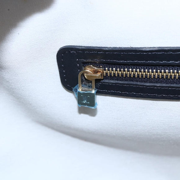 LOUIS VUITTON Monogram Mini Josephine GM Hand Bag Blue M92211 LV Auth gh1293