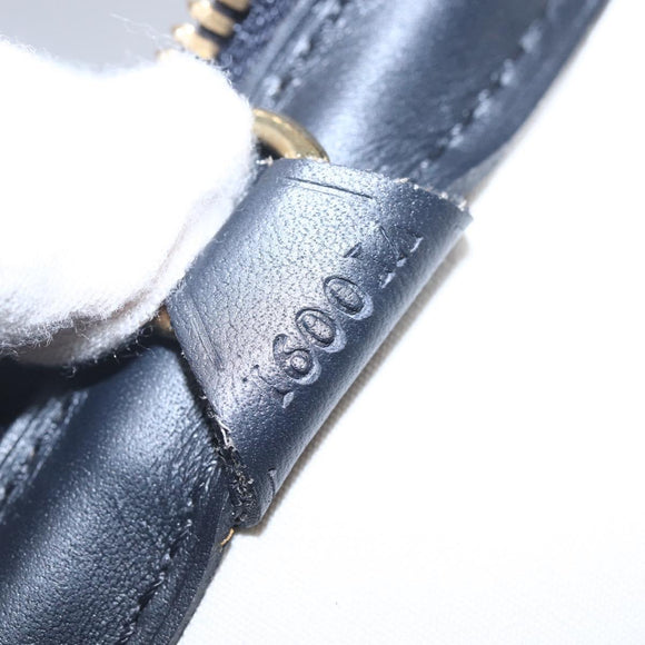 LOUIS VUITTON Monogram Mini Josephine GM Hand Bag Blue M92211 LV Auth gh1293