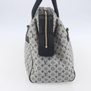 LOUIS VUITTON Monogram Mini Josephine GM Hand Bag Blue M92211 LV Auth gh1293-3