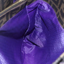 FENDI Zucca Canvas Tote Bag PVC Black Brown Auth gh1295-18