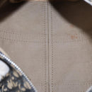 Christian Dior Trotter Canvas Hand Bag Navy Silver Auth gh1296-18