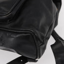 GUCCI Bamboo Backpack Leather Black Gold 003 1705 0030 Auth gh1298A-18