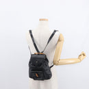 GUCCI Bamboo Backpack Leather Black Gold 003 1705 0030 Auth gh1298-27