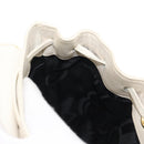 Salvatore Ferragamo Gancini Backpack Leather White Gold Auth gh1299-20