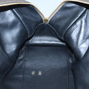 LOEWE Anagram Amazona 36 Hand Bag Leather Gold Tone Auth gh130-21