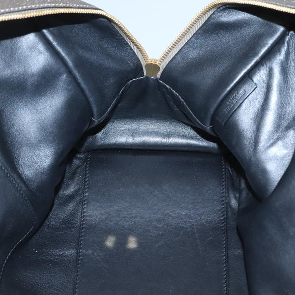 LOEWE Anagram Amazona 36 Hand Bag Leather Gold Tone Auth gh130