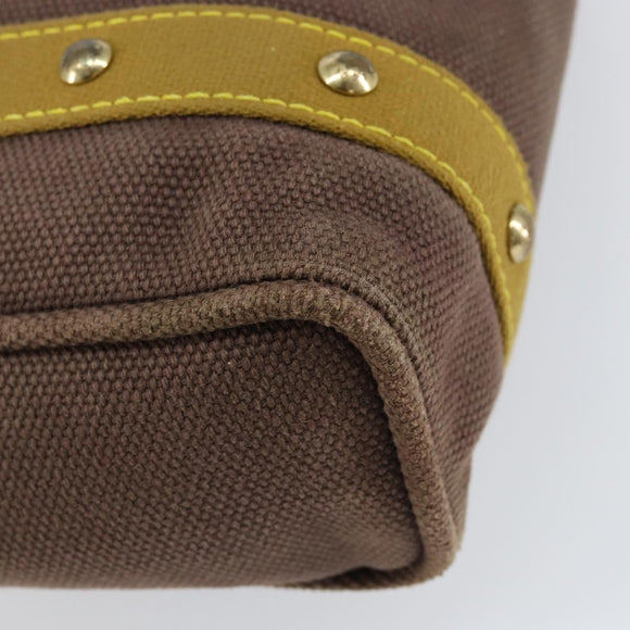 LOUIS VUITTON Antigua Cabas MM Tote Bag Braun M40086 LV Auth gh1302