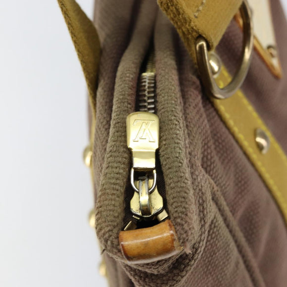 LOUIS VUITTON Antigua Cabas MM Tote Bag Braun M40086 LV Auth gh1302