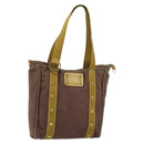LOUIS VUITTON Antigua Cabas MM Tote Bag Braun M40086 LV Auth gh1302-1
