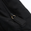 PRADA Hand Bag Nylon Black Silver Auth gh1303-16