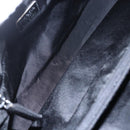 PRADA Hand Bag Nylon Black Silver Auth gh1303-19