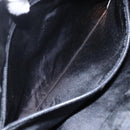 PRADA Hand Bag Nylon Black Silver Auth gh1303-22