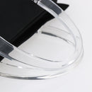 PRADA Hand Bag Nylon Black Silver Auth gh1303-7