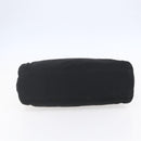 PRADA Hand Bag Nylon Black Silver Auth gh1303-9