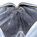 CHANEL Matelasse COCO Mark Shoulder Bag Lamb Skin Black Gold CC Auth gh1304-18