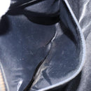 CHANEL Matelasse COCO Mark Shoulder Bag Lamb Skin Black Gold CC Auth gh1304-21