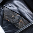 CHANEL Matelasse COCO Mark Shoulder Bag Lamb Skin Black Gold CC Auth gh1304-12