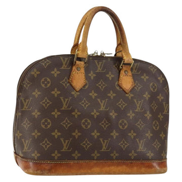 LOUIS VUITTON Monogram Alma Hand Bag M51130 LV Auth gh1306