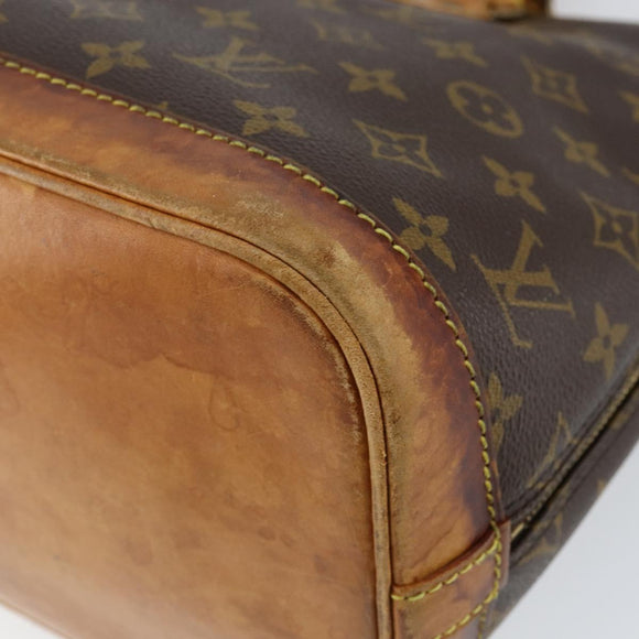 LOUIS VUITTON Monogram Alma Hand Bag M51130 LV Auth gh1306