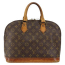 LOUIS VUITTON Monogram Alma Hand Bag M51130 LV Auth gh1306-13