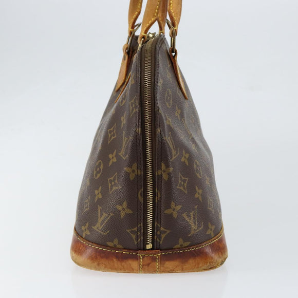 LOUIS VUITTON Monogram Alma Hand Bag M51130 LV Auth gh1306